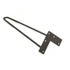 Patas de Mesa Tipo Horquilla Metal de Hierro Forjado Patas de Mesa Metálicas Patas de Mesa Metálicas en Forma de U DIY Fácil de Desmontar Patas de Mesa Sólidas de Hierro Forjado Patas de Mesa de Café