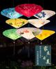 Novo estilo chinês tecido disco voador lanterna local cênico literário viagem noite cidade Internet Celebridade Rua abertura criativo estilo nacional lâmpadas antigas