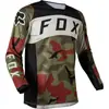 Jersey de Descenso de Manga Larga para Bicicleta de Montaña de Comercio Exterior Fox Jersey de Montar en Moto Descenso Top Transpirable para Ciclismo Mayoreo
