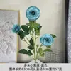 Múltiples Flores de Loto Artificiales para Decoración, Adecuado para Sala de Estar y Mesa de Comedor, Ramo de Flores Artificiales, Arreglo de Florero con Flores Falsas, Adorno de Arte Floral