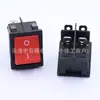 Interruptor Basculante de Encendido Rojo Doble Tarjeta de 4 Pines de 2 Velocidades para Barco de 32*25mm Certificado Estándar US ETL 16A220V