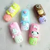 Accesorios de resina de barra de chocolate de dibujos animados, pegamento de crema, llavero DIY, cuerda para pasador de pelo, material de flor para zapatos