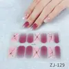 ZJ Film de Pegatina Completa para Uñas de Gel Impermeable Sin Limado Pegatina Pegatina Colorida Película de Pegatina de Uñas de Primavera y Verano Papel de Pegatina de Uñas Papel de Pegatina