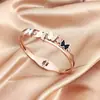 Pulseira de Aço Titânio com Diamantes Redondos Design de Nicho de Alta Qualidade Joias Estilo Frio Simples Estilo Coreano Personalidade