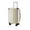 Maleta de viaje de aluminio grueso de alto valor, ruedas universales silenciosas, asa extensible, maleta de equipaje, femenina, de 24 pulgadas, lote pequeño, fábrica transfronteriza