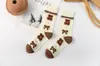 Calcetines Exclusivos Zhuji con Puño para Mujer, Calcetines de Media Pantorrilla, Estilo Primavera y Otoño, Estilo Japonés de Moda, Calcetines Largos Deportivos Otoño e Invierno, Diseño de Oso