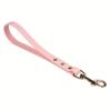 Corda Curta para Passeio de Pet 1,5cm Respirável e Confortável Corrente de Cachorro Guia Curta Coleira Suprimentos para Pet