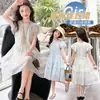 Vestido de Verão para Meninas 2026 Novo Estilo para Crianças Maiores, Roupa de Verão Infantil Casual Elegante de Bolinhas, Vestido de Princesa Estiloso