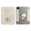 Cachorro de casa verde claro aplicable para funda protectora de tableta iPad generación 10/11 air 4/5/6 pegatina lateral 10.9/11 pulgadas