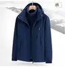 Chaqueta para Hombre y Mujer, Cortavientos de Invierno, Chaqueta Forrada de Polar para Jóvenes y Personas de Mediana Edad, Ropa de Montañismo de Alta Gama Tres en Uno Desmontable