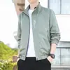 Chaqueta de cuello alto para hombre Primavera Otoño Nueva Simple Casual Ligera Cortavientos Uso Diario Commute Top Casual Multicolor