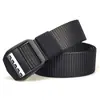 F059B Hebilla Japonesa Nueva de Aleación Cinturón Táctico para Hombre Cinturón de Nylon para Exteriores Cinturón de Moda Versátil Duradero