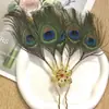 Acessórios de Cabelo para Viagem Fotográfica Étnica Dai para Mulheres, Grampos de Cabelo com Penas, Brincos com Franjas, Pulseiras de Estilo Exótico de Xishuangbanna, Acessórios Dourados de Lijiang