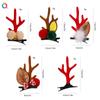 Qiyue Pinza para el Cabello Diadema Navideña Transfronteriza Copo de Nieve Reno Diadema Navideña para Personas Mayores Banda para el Cabello Tocado Accesorios para el Cabello Venta al por Mayor