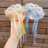 Internet-famoso Princesa Pequena Fita Bow Hairpin Crianças Menina Hanfu Purple Hairpin Acessórios de cabelo das meninas