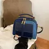 Bolsas de Mano Populares de Nicho Otoñales para Mujer 2026 Nuevo Moda Tendencia Bolso de Hombro Individual de Mezclilla Bolso Cruzado para Viajar