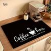 Tapete Drenante para Cozinha Amazon Transfronteiriço, Jogo Americano Absorvente de Secagem Rápida, Jogo de Mesa, Tapete de Controle de Água para Secar Tigelas e Hashis, Tapete para Bar e Café