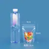 Bolsas Transparentes Gruesas con Cierre Zip para Exhibición de Snacks y Alimentos, Bolsas Selladas de Plástico Compuesto Brillante para Frutos Secos