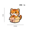 Coleção de Broches Série Gato de Desenho Animado