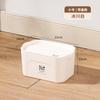 Caja de Almacenamiento de Mascarillas de PP Multifuncional de Gran Capacidad a Prueba de Polvo con Tapa Caja de Almacenamiento para la Entrada del Hogar