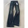 Jeans Acampanados con Caída Estilo Vintage para Mujer, Nuevos de Tiro Bajo Ajustados Elásticos Versátiles Casuales de Longitud Completa Bootcut