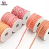Venda Direta da Fábrica Novo Produto Corda de Juta Vintage Decoração Artesanal Material Embalagem Presente Fita de Tecelagem Acessórios para Colagem DIY Conjunto