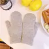 Guantes de Invierno para Mujer de Piel de Conejo de Imitación y Terciopelo Espesado a Prueba de Frío Cálidos para Montar Guantes de Dedo Índice Modernos Estilo Coreano