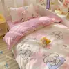 Juego de Tres Piezas para Dormitorio, Juego Completo de Color Sólido para Cama Individual, Hogar de Ancianos, Ropa de Cama Escolar, Juego de Seis Piezas para Estudiantes al por Mayor