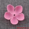 Acessórios DIY feitos à mão peça de flor queimada material de fio coreano peça de flor grande grampo de cabelo tiara material feito à mão pronta entrega