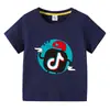 2026 Nova Roupa Infantil Verão Camiseta de Manga Curta para Meninos e Meninas Camiseta Básica Transfronteiriça Camiseta de Meia Manga para Bebês Top Infantil