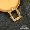Marco de Fotos de Cruz Dorada Barroca Retro Europea Accesorios de Resina Hechos a Mano DIY Funda para Teléfono Materiales de Decoración para Fotografía