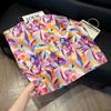 [Estilo Floral] Pañuelo de Seda Amazon Transfronterizo para Mujer 2025 Nuevo Regalo Delgado de Alta Gama para Mamá Pañuelo Cuadrado de 70