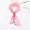 Estilo Coreano Organza Verano ins Bufanda Pequeña Nueva Moda para Mujer Bufanda Versátil Bufanda para la Cabeza Bufanda de Primavera y Otoño