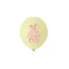 Balões de Coelho de Páscoa Amazon 12 polegadas Decoração de Festa de Páscoa Balões de Coelho Arranjo de Feriado