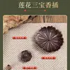 Incensos com Aroma Natural de Pera Ganso, Gardênia, Agarwood, Sândalo de Laoshan, Aromaterapia para Ambientes Internos, Fragrância Floral, Purificador de Ar