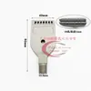 Boquilla Universal para Soplador de Acero Inoxidable Boquilla para Soplador de Aleación de Aluminio Boquilla Universal Ajustable de Cuchilla de Aire Boquilla de Soplado de Aire Refrigeración