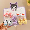 Lindo Kit de Gomas para el Cabello para Niños, Bandas para el Cabello de Bebé que No Dañan el Cabello, Cuerdas para el Cabello de Dibujos Animados para Niñas, Anillos para el Cabello del Tamaño de un Pulgar, Dulces Anillos de Toalla