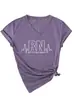 RN registrado Estación independiente europea y americana de ebay Camiseta simple para mujer de cuello en V de manga corta al por mayor Comercio exterior transfronterizo