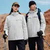 Chaquetas Impermeables y Resistentes al Frío para Otoño e Invierno para Hombres y Mujeres, Chaquetas Impermeables, Ropa de Trabajo, Ropa para Grupos de Montañismo y Esquí, Ropa de Trabajo