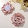 Atmósfera Retro Perezosa de Otoño e Invierno Camelia de Terciopelo Clip DIY Lazo para el Cabello Tocado Broche Ropa Flor Accesorios