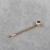 Estilo Japonês Simples ins Metal Dourado Grampo de Cabelo All-match Acessórios Pegajosos Clipe Lateral Headwear Franja Clipe Clipe de Onda
