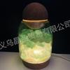 Difusor de Óleo Essencial para Aromaterapia sem Chama de Pedra Bruta de Cristal Luz Noturna Decorativa para Quarto de Menina Uso Doméstico Atacado Transfronteiriço