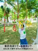 Escalera de anillos para trepar para niños equipo de suspensión equipo de entrenamiento sensorial colgante jardín de infantes hogar juguetes de escalera de madera