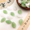 Nuevo broche de acacia de esmalte de color jade imitación chino, hoja de loto, mariposa mixta al por mayor, accesorios de joyería DIY al por mayor