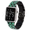 Adecuado para Apple Apple Watch S10/Ultra Correa de Resina Correa de Resina Cuadros Explosivos de Tablero de Ajedrez