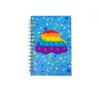 Nuevo Cuaderno Espiral de Dibujos Animados Lindos Transfronterizo, Cuaderno para Aliviar el Estrés Pionero Matarroedores, Planificador Colorido