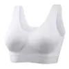 Sujetador Deportivo Transfronterizo Tallas Grandes, Estilo Bandeau sin Aros, Sin Costuras con Relleno, Estilo Delgado de una Pieza para Correr y Yoga