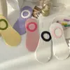 Meias Meias Femininas Primavera e Verão Finas Boca Rasa Meias de Barco Femininas Fofas Casuais Verão Respiráveis Desodorantes Meias Masculinas Atacado