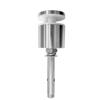 Colgante de vidrio de acero inoxidable tornillo decorativo clavo publicitario barandilla accesorios pasamanos de escalera colgante clip de fijación para columna de pared