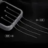 Pendientes largos con borlas y cuentas redondas para mujer, diseño de nicho de alta gama, pendientes sencillos de Corea del Sur, pendientes con agujeros para las orejas de moda.